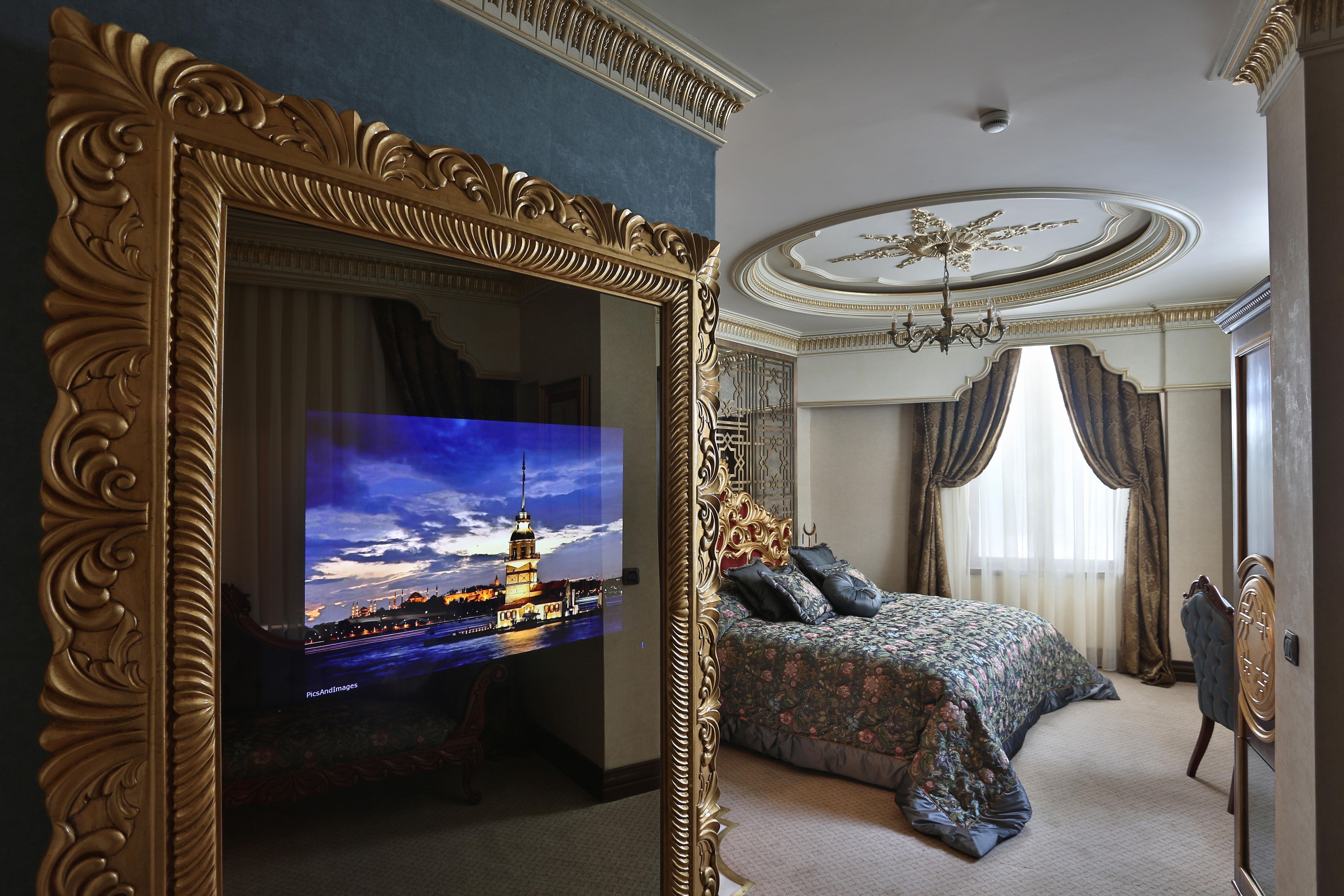 Daru Sultan Hotels Galata Estambul Exterior foto A rear projection television