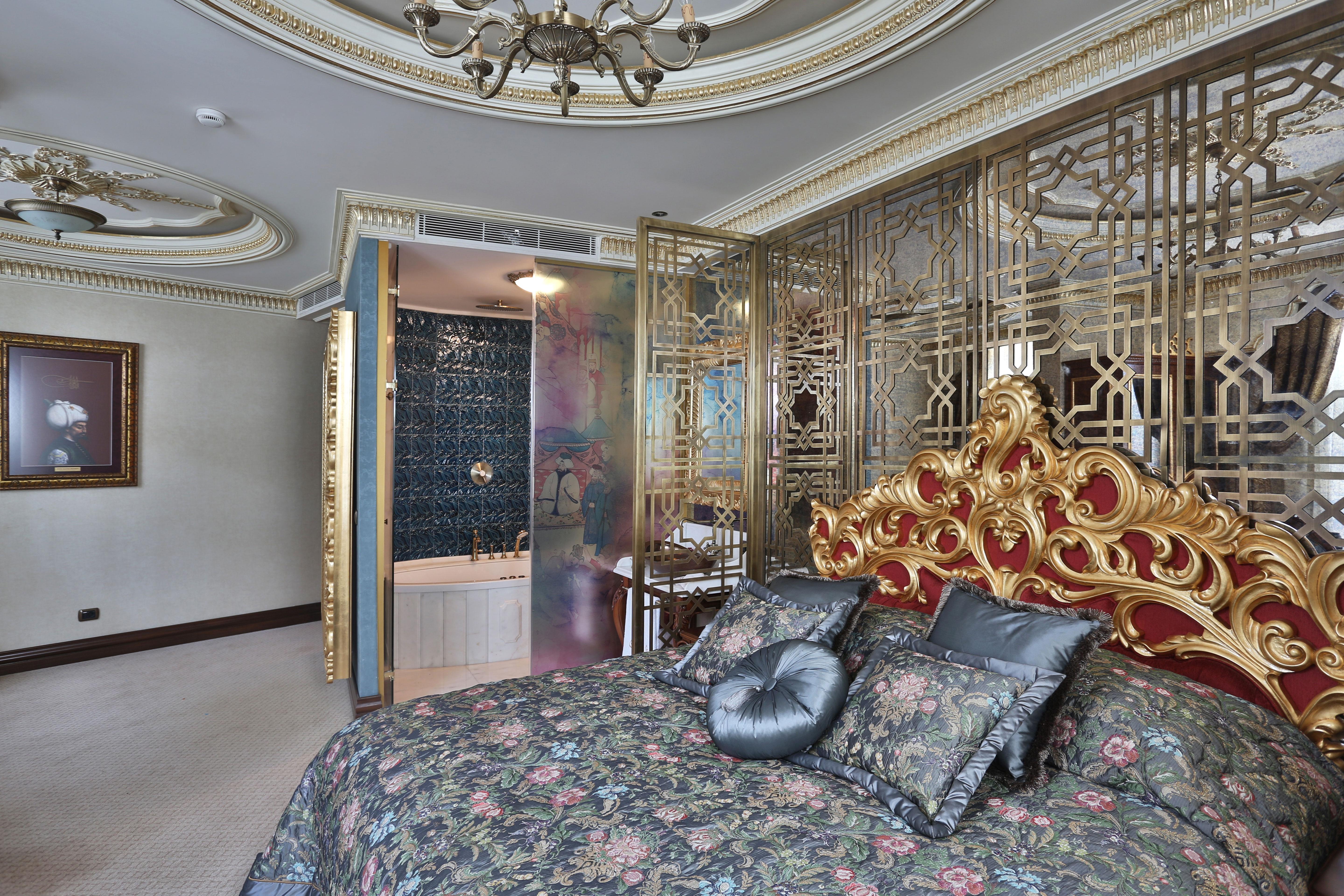 Daru Sultan Hotels Galata Estambul Exterior foto A suite at the hotel