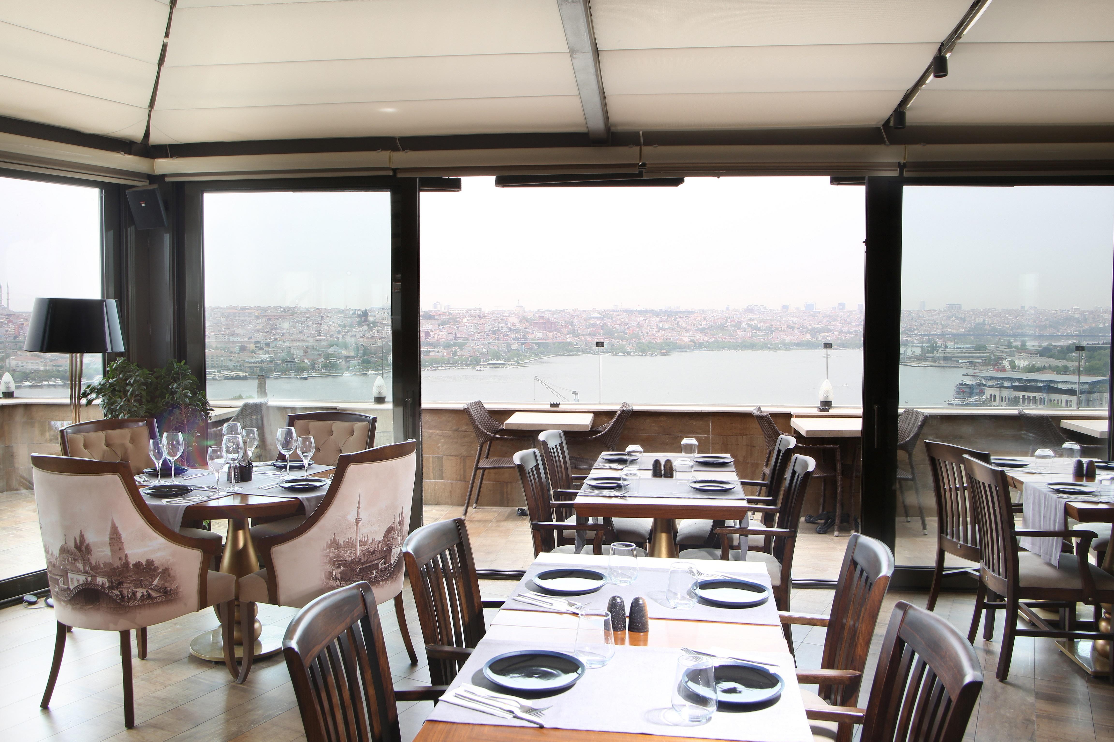 Daru Sultan Hotels Galata Estambul Exterior foto Restaurant